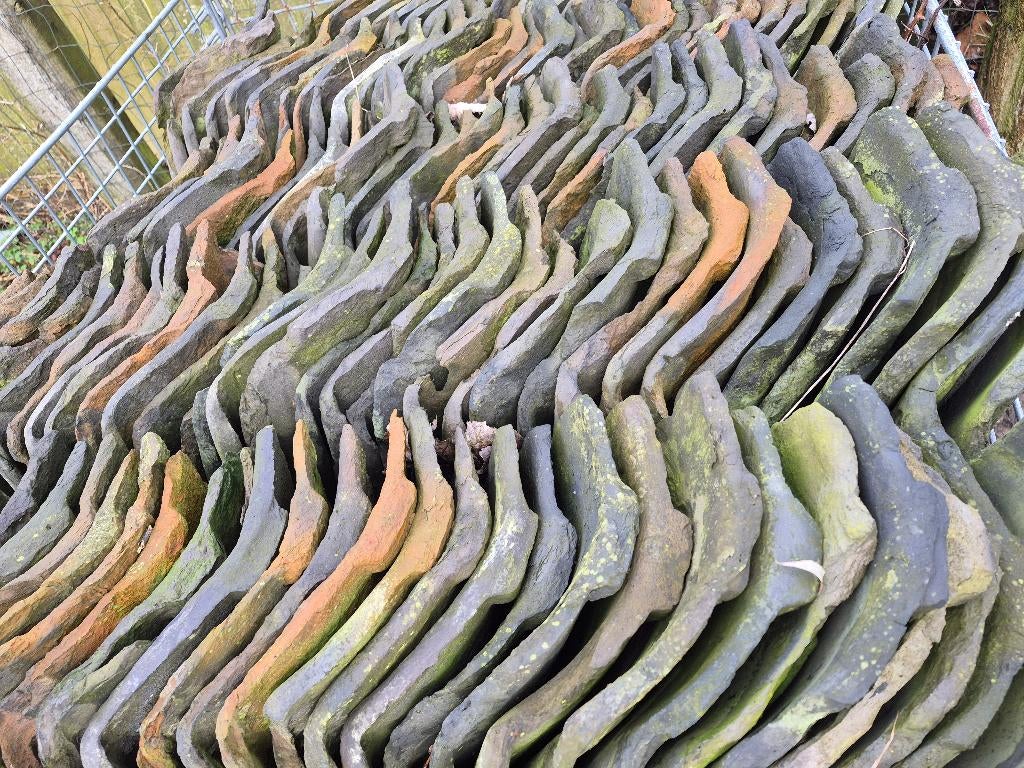 Blauwe Boomse pannen, Doe-het-zelf en Bouw, Dakpannen en Dakbedekking, Ophalen