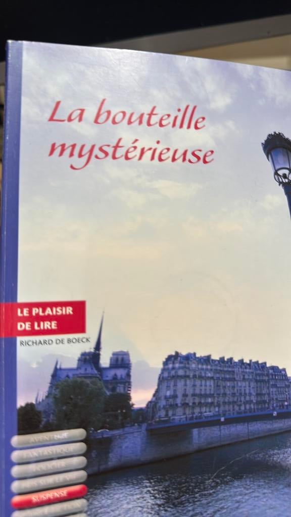 La bouteille mysyerieuse, Boeken, Ophalen of Verzenden, Zo goed als nieuw, Frans