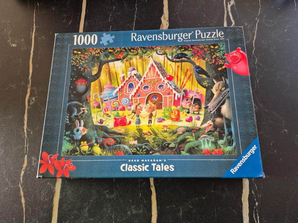 Legpuzzels, Enlèvement, 500 à 1500 pièces, Comme neuf, Puzzle
