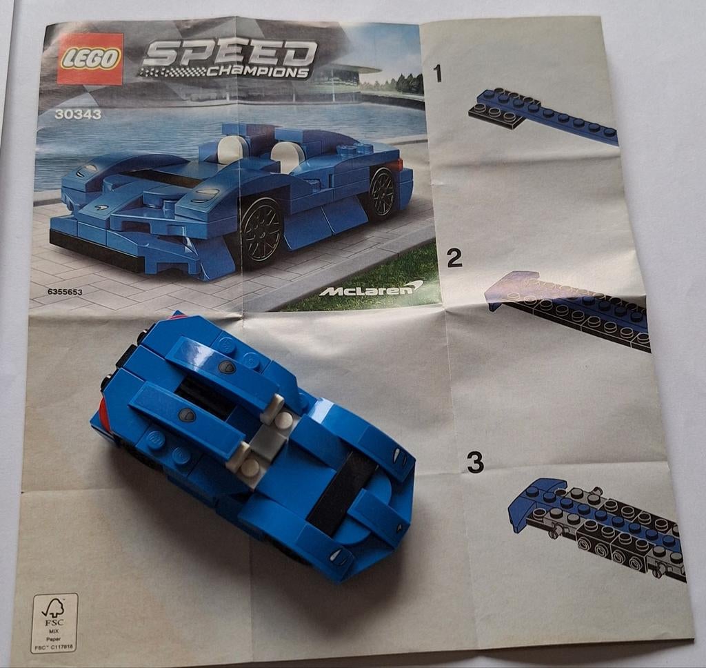 Lego 30343 Mclaren, Ophalen, Gebruikt, Complete set, Lego