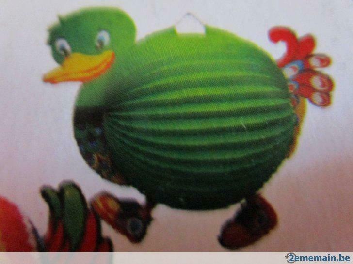 2 Lampions Canard vert, Neuf