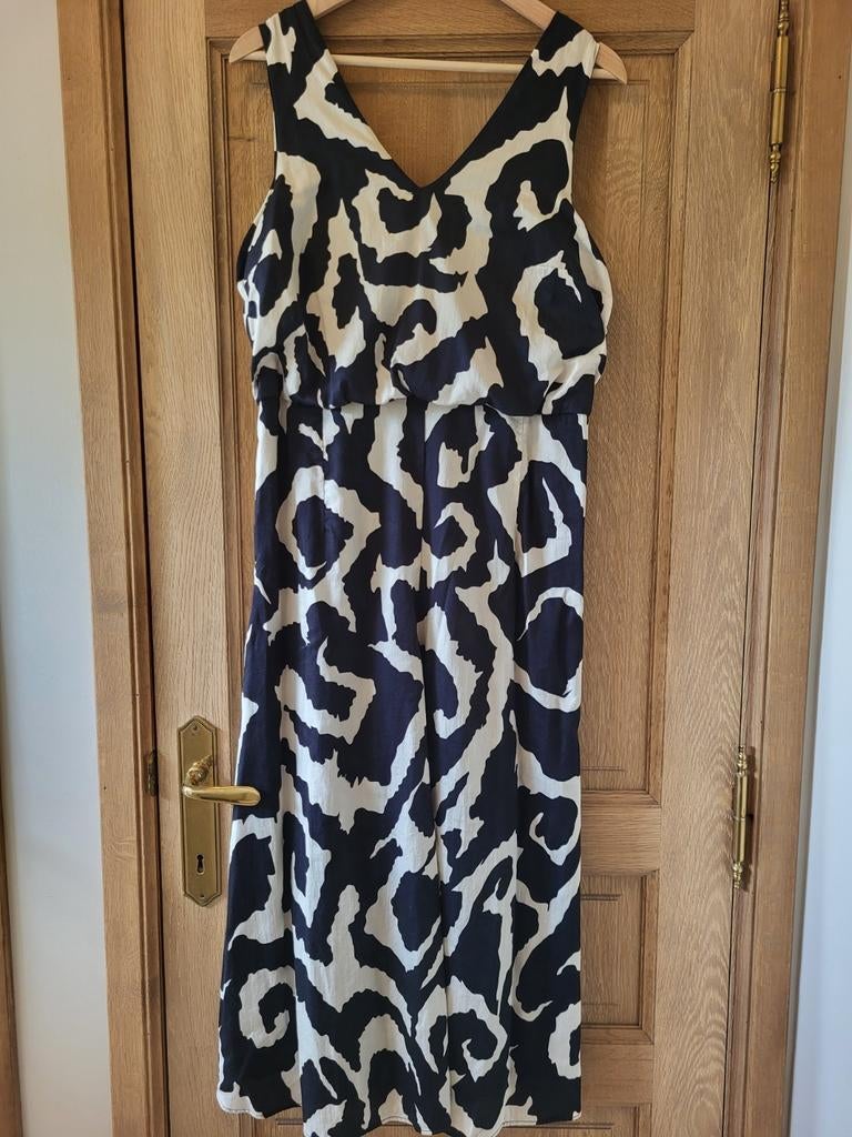 SENSO - ZWART/BEIGE ZOMERJURK - MAAT : 42, Ophalen of Verzenden, Zo goed als nieuw, Maat 42/44 (L), Zwart