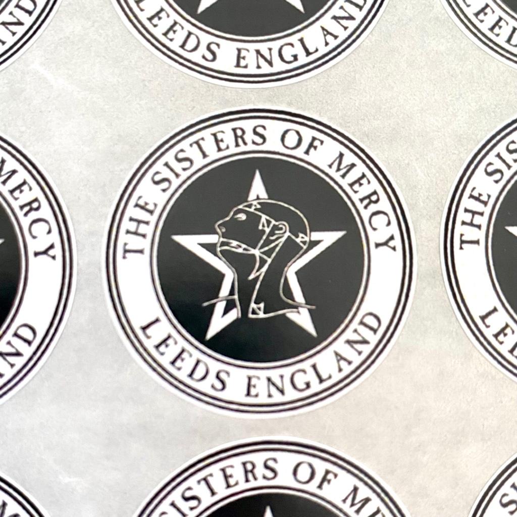 The Sisters of Mercy stickers - 10 stuks, Ophalen of Verzenden, Nieuw, Meerdere stickers