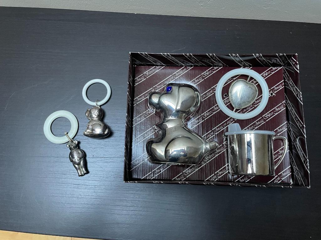 zilveren baby kado, Ophalen, Zo goed als nieuw