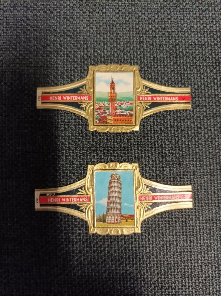 Sigarenbandjes Henri,Wintermans., Ophalen of Verzenden, Zo goed als nieuw, Sigarenbandjes