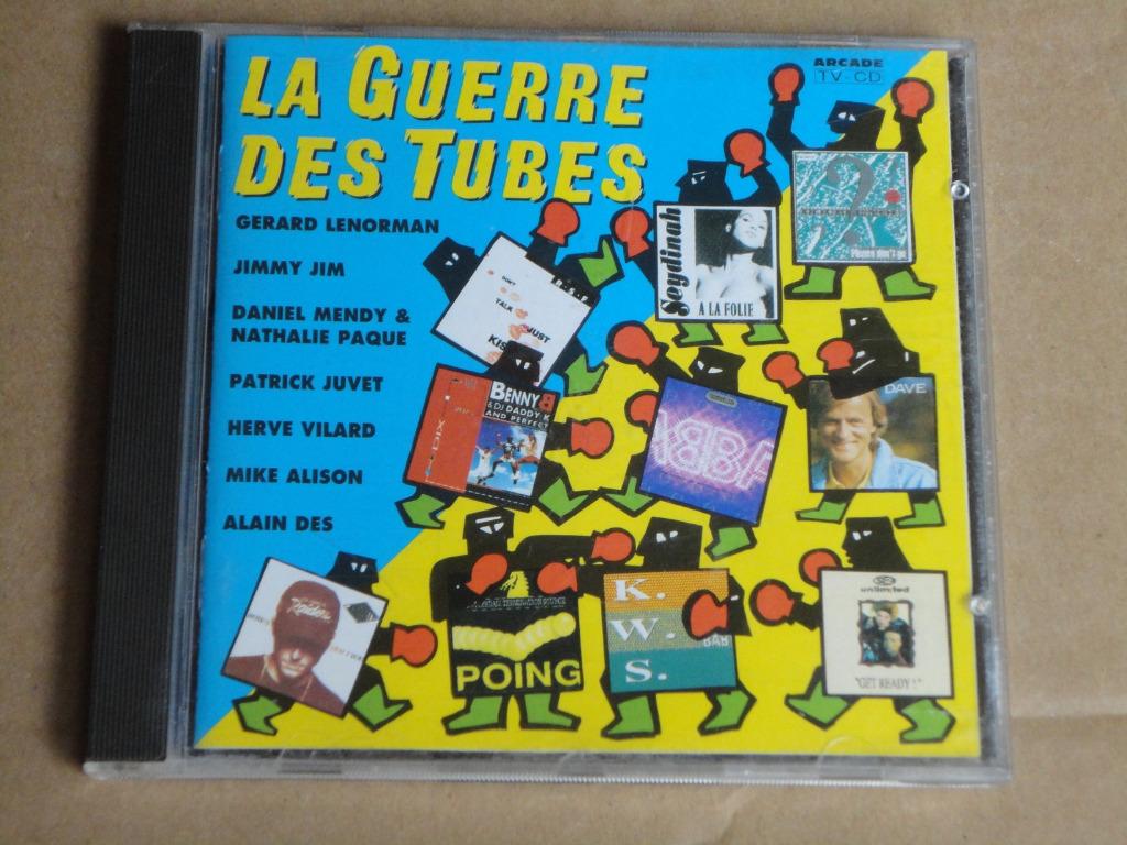 CD La Guerre Des Tubes ERASURE/DOUBLE YOU/DAVE >>> Zie Nota, Ophalen of Verzenden