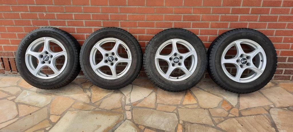 Pneus hiver General avec jantes Ronal (Nissan Qashqai), Auto diversen, Autosport-onderdelen, Zo goed als nieuw, Ophalen