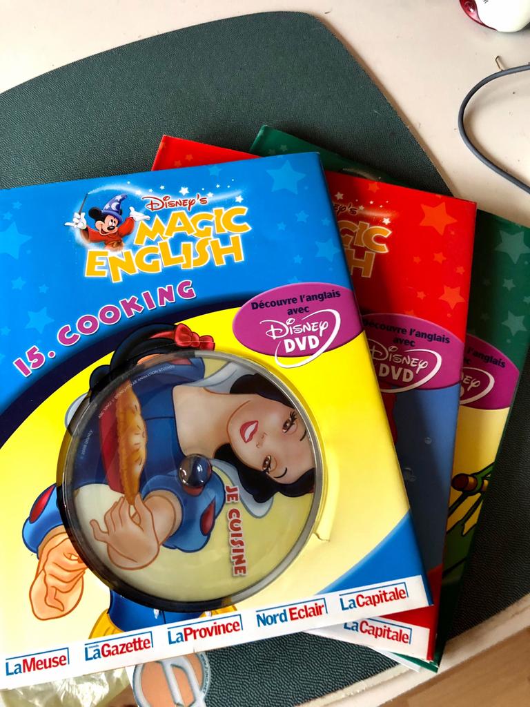 DVD Disney apprentissage de l’Anglais Disney’s Magic English, Comme neuf, Éducatif