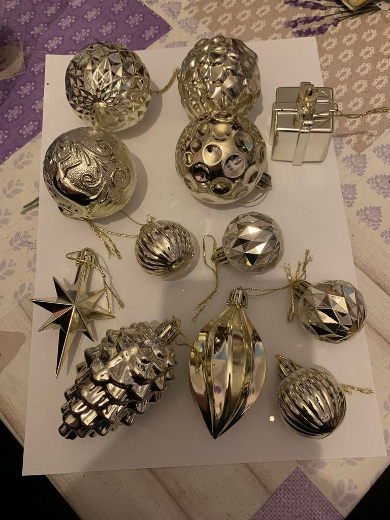 Diverse kerstboomversieringen, Ophalen of Verzenden, Nieuw