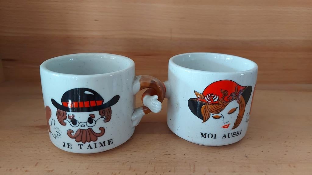 tasses anciennes originales, Ophalen of Verzenden, Zo goed als nieuw