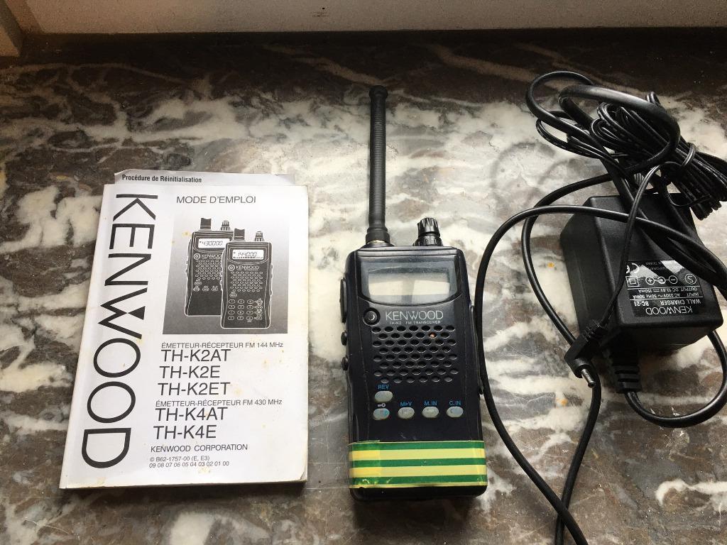 radio émetteur récepteur Kenwood TH-K2, Telecommunicatie, Ophalen, Gebruikt, Zender en Ontvanger