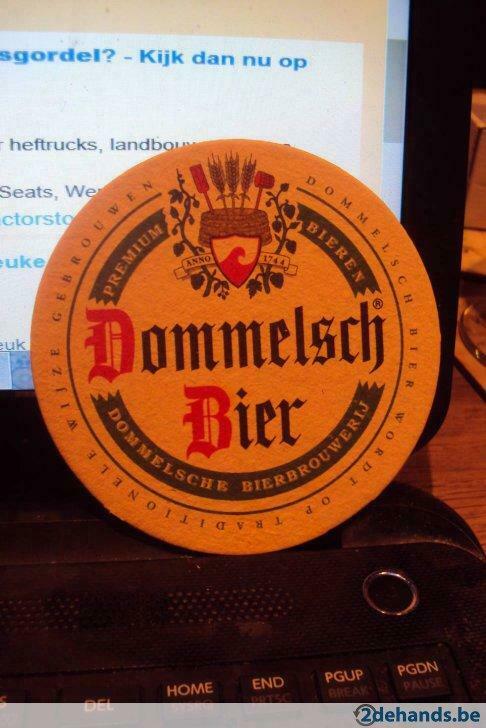 Dommelsch bier, Verzamelen, Gebruikt