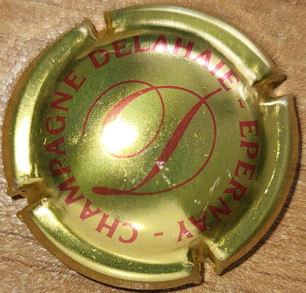 Capsule Champagne DELAHAIE or & rouge nr.02, Verzamelen, Wijnen, Nieuw, Champagne, Frankrijk, Ophalen of Verzenden