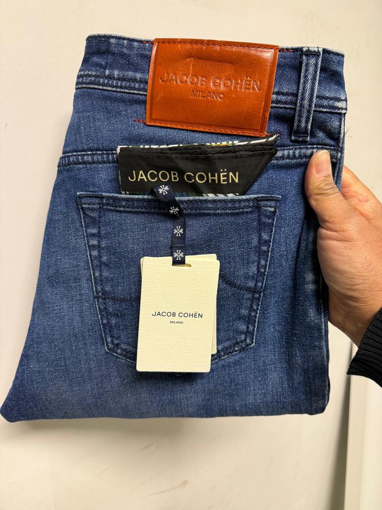 Mooie Jacob Cohen jeans 34 Bard fit blauw NIEUW, Ophalen of Verzenden, Nieuw, Blauw, W33 - W34 (confectie 48/50)
