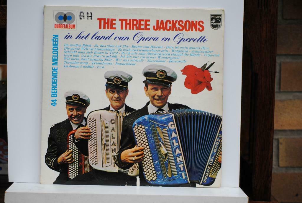 LP, The three Jacksons in het land van Opera en Operette, Cd's en Dvd's, Ophalen of Verzenden