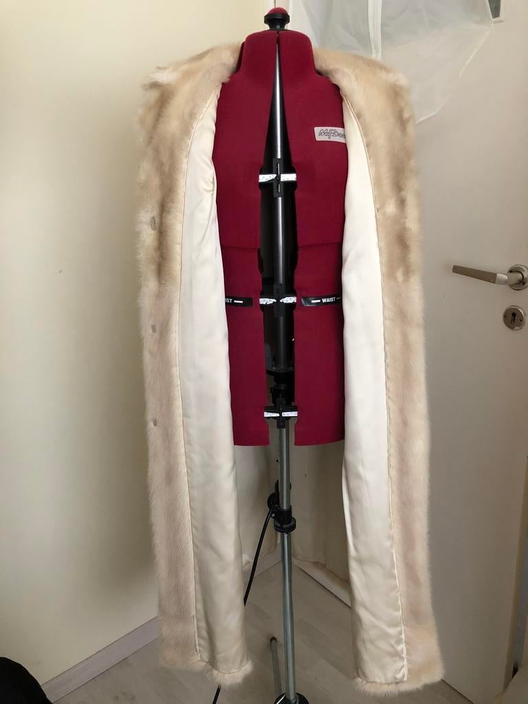 Manteau vison, Sans marque, Beige, Zo goed als nieuw, Ophalen