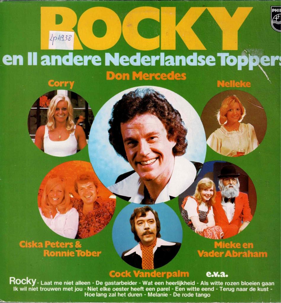Vinyl, LP   -   Rocky En 11 Andere Nederlandse Toppers!, Cd's en Dvd's, Ophalen of Verzenden, Overige formaten