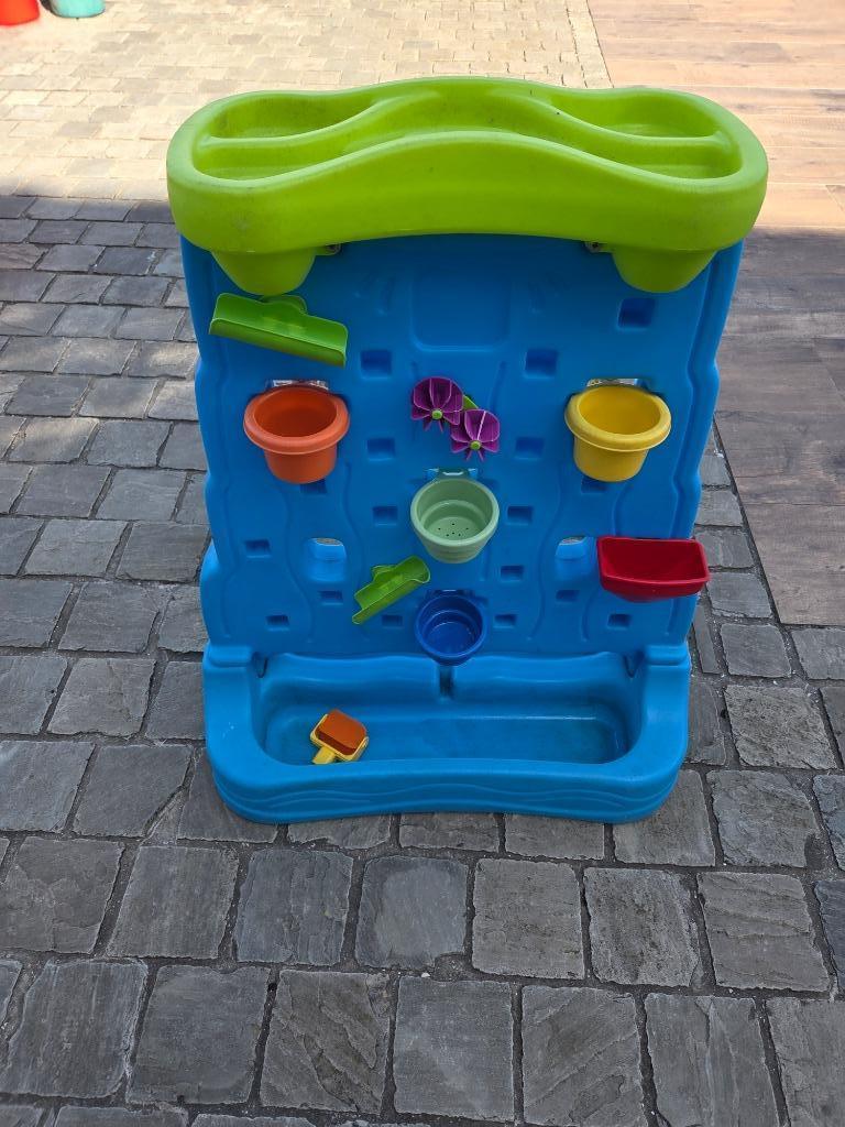 Waterspel Step2 waterfall discovery wall, Kinderen en Baby's, Speelgoed | Buiten | Speeltoestellen, Overige typen, Ophalen