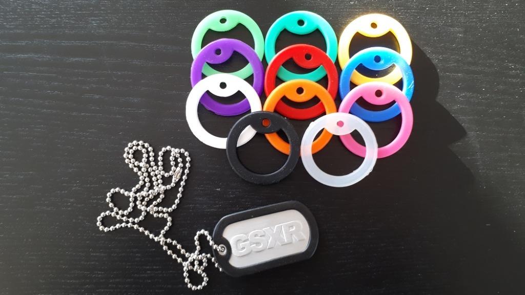 PROMO -50% - Plaque signalétique moto Dogtag Suzuki GSXR GSX, Enlèvement ou Envoi, Neuf