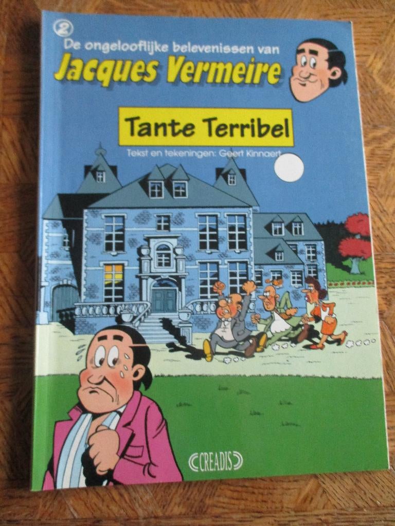 Geert Kinnaert  -  Jacques Vermeire, Eén comic, Geert Kinnaert, Ophalen of Verzenden, Zo goed als nieuw