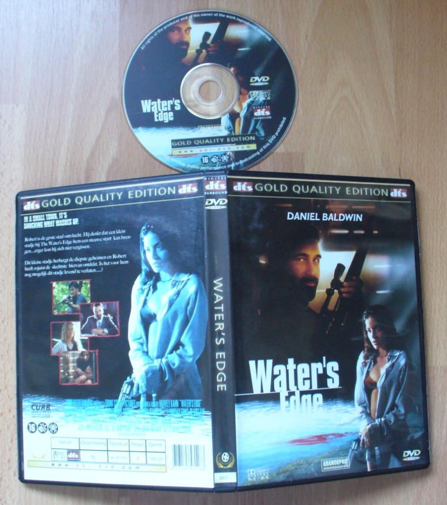 DVD WATER's EDGE - DANIEL BALDWIN - ACTIE THRILLER, CD & DVD, DVD | Action, Utilisé, Action, À partir de 16 ans, Enlèvement ou Envoi