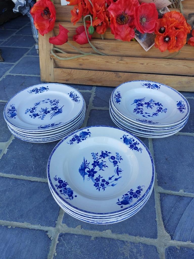 Boch servies grand bouquet, Antiek en Kunst, Antiek | Servies los, Ophalen