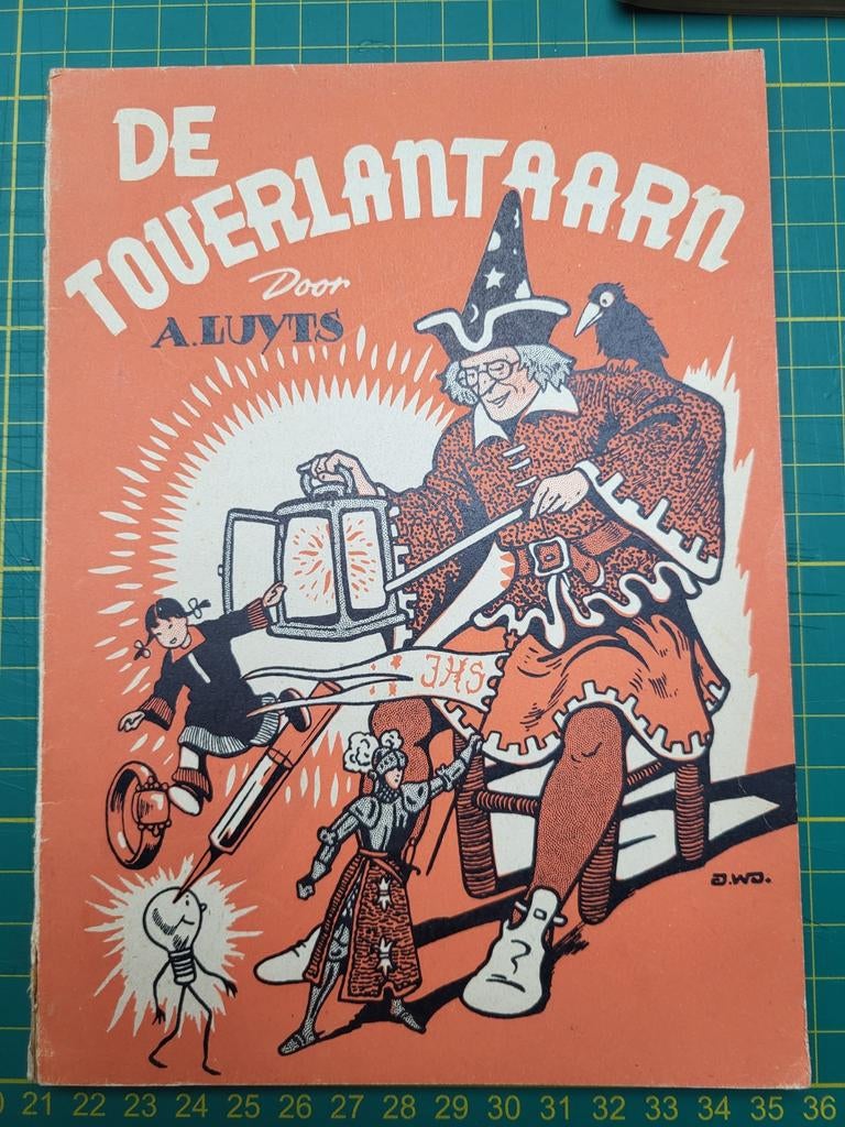 Retro kinderboekje A. Luyts - De toverlantaarn, Boeken, Ophalen of Verzenden, Gelezen