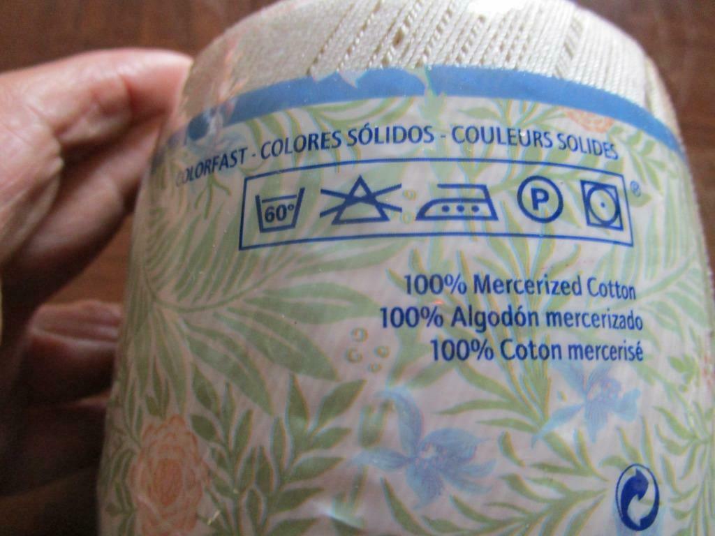 2 boules COTON  D.M.C, Envoi, Neuf, Crochet, Laine ou Fils