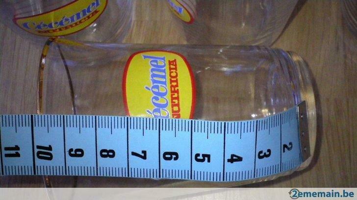 Cécémel vintage verres, Collections, Enlèvement ou Envoi, Utilisé