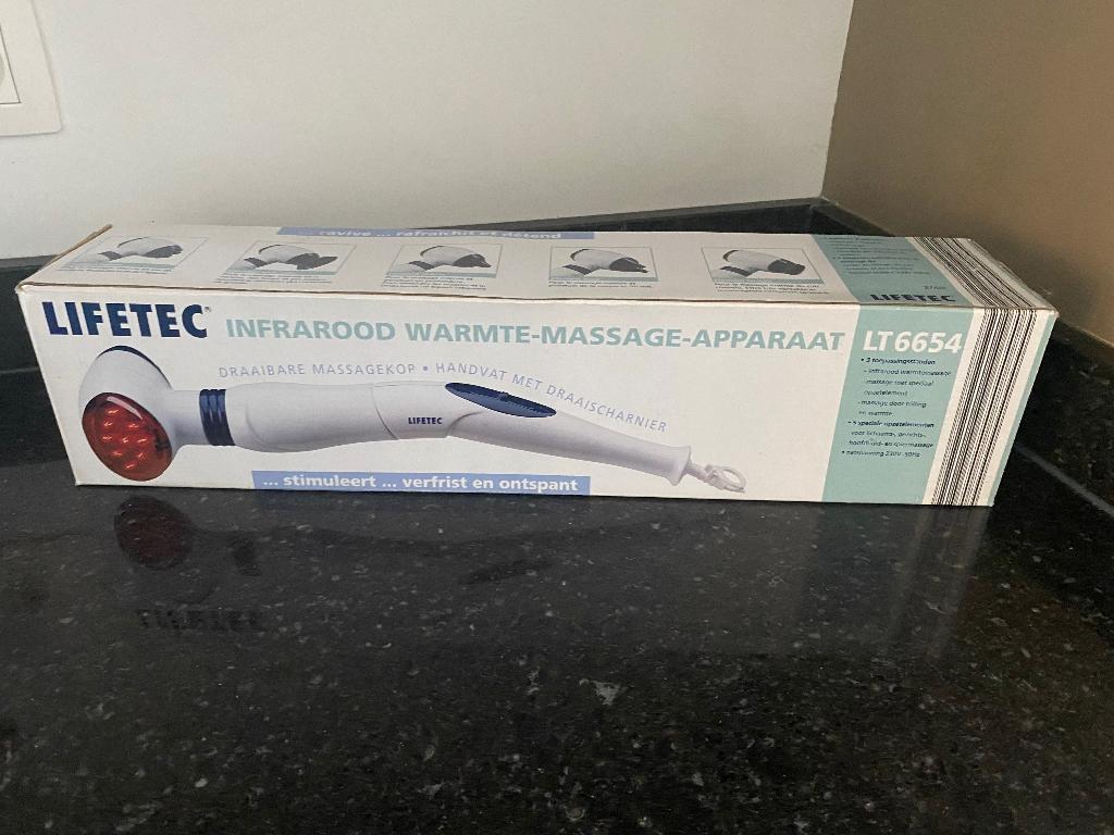 Infrarood warmte-massage apparaat LT 6654, Sports & Fitness, Produits de massage, Enlèvement ou Envoi, Comme neuf, Appareil