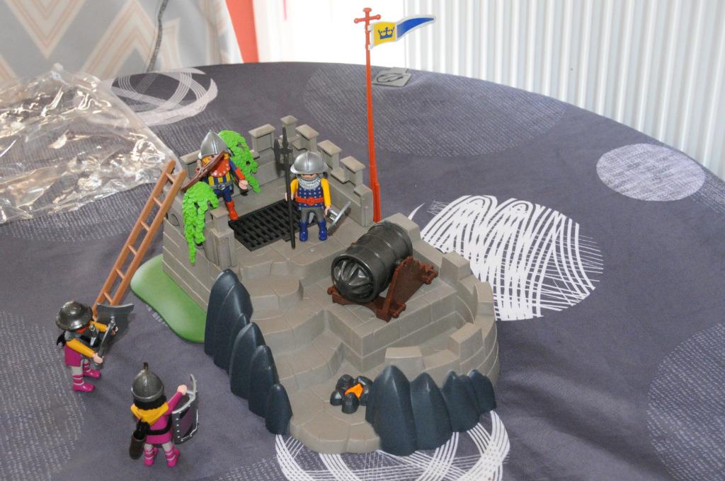 playmobil ridders 4133 supper set  compleet, Ophalen of Verzenden, Zo goed als nieuw