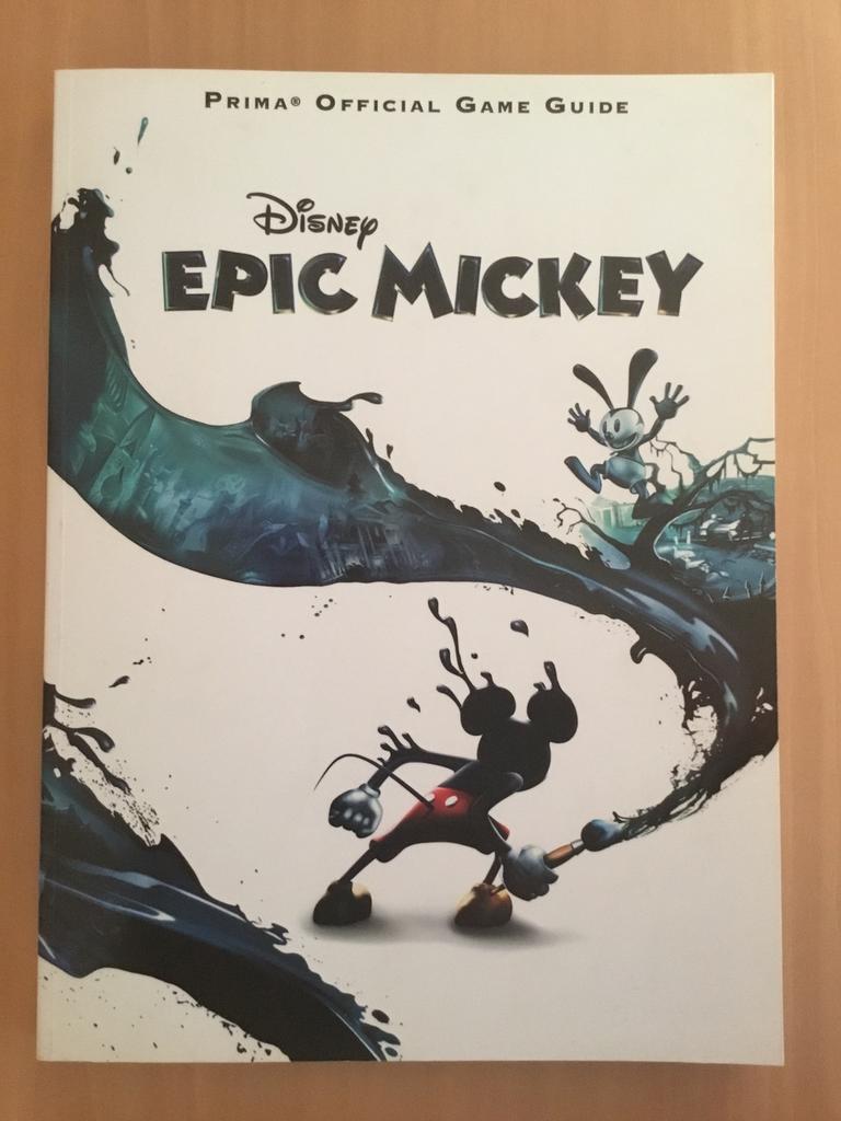 Disney Epic Mickey boek, Ophalen of Verzenden, Zo goed als nieuw