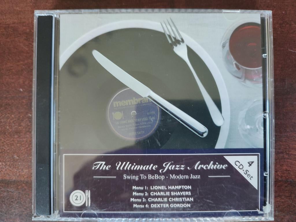 4-CD : THE ULTIMATE JAZZ ARCHIVE (HAMPTON/SHAVERS/GORDON...), Ophalen of Verzenden, Zo goed als nieuw, Jazz