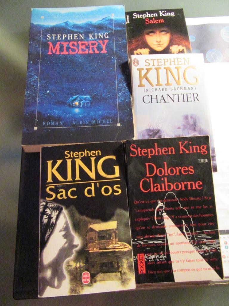 E Stephen King 5 romans, Enlèvement, Utilisé
