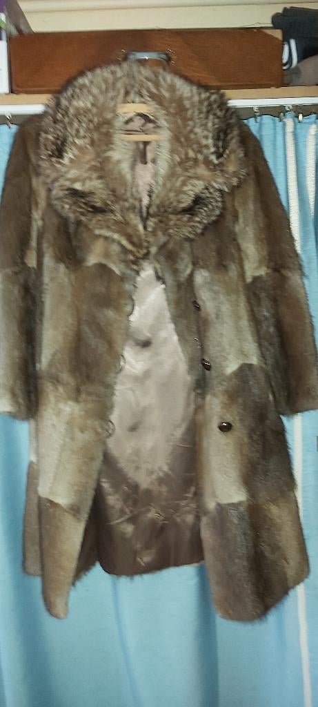 Bontjas, Kleding | Dames, Nihon jean, Bruin, Gedragen, Ophalen