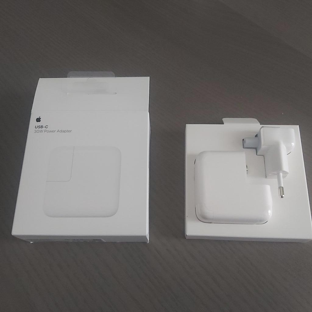 Oringinele Apple 30W power adapter USB-C - NIEUW, Computers en Software, Laptop-opladers, Ophalen of Verzenden, Nieuw, Apple