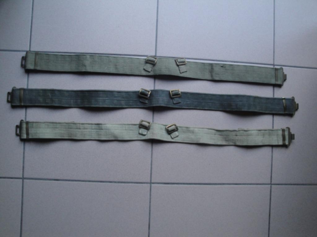 Set ABL webriemen jaar 1950..., Ophalen of Verzenden, Landmacht