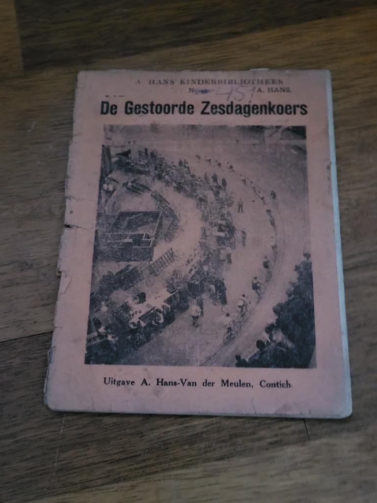 De gestoorde zesdagenkoers Abraham Hans, Ophalen of Verzenden