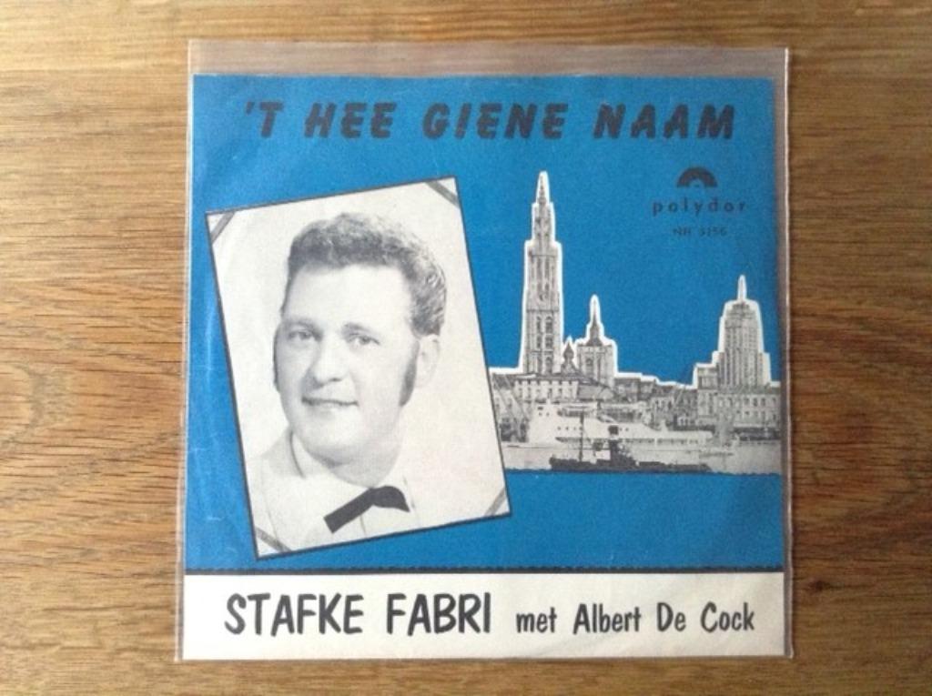 single stafke fabri met albert de cock, Enlèvement ou Envoi, En néerlandais