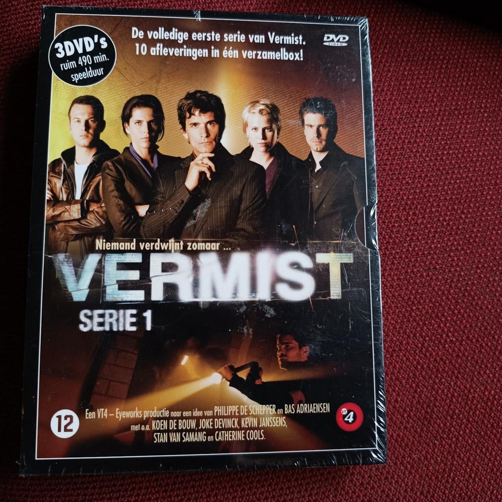 3 dvd vermist serie 1 sealed, Cd's en Dvd's, Ophalen of Verzenden, Zo goed als nieuw