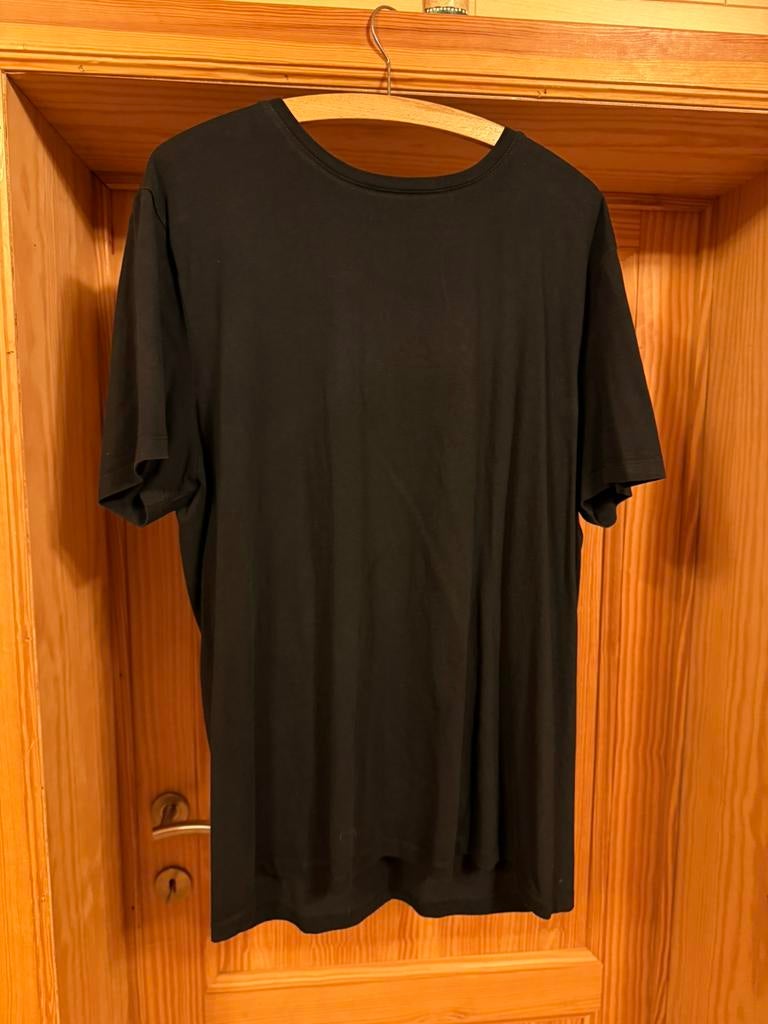 Bio katoen t-shirt, Kleding | Heren, Zwart, Maat 56/58 (XL), Ophalen of Verzenden, Zo goed als nieuw