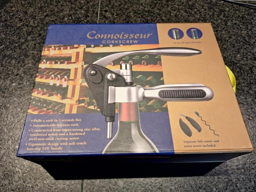 Kurkentrekkerset van Connoisseur, Ophalen of Verzenden, Nieuw