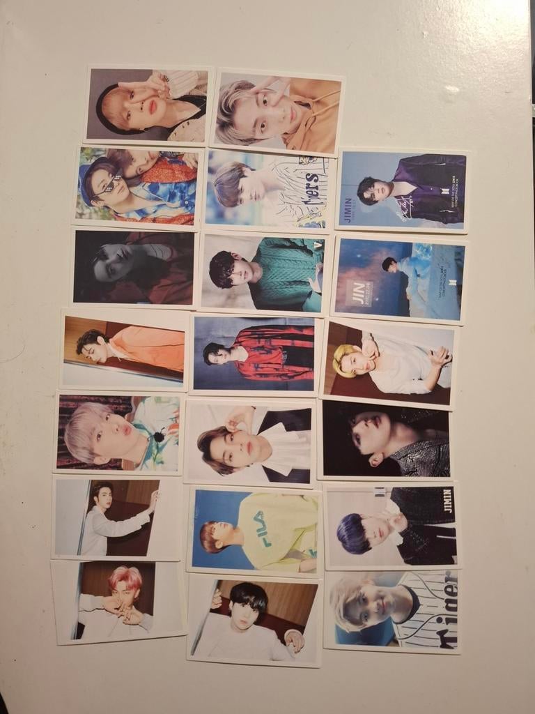 20 BTS kpop photocards, Verzamelen, Ophalen