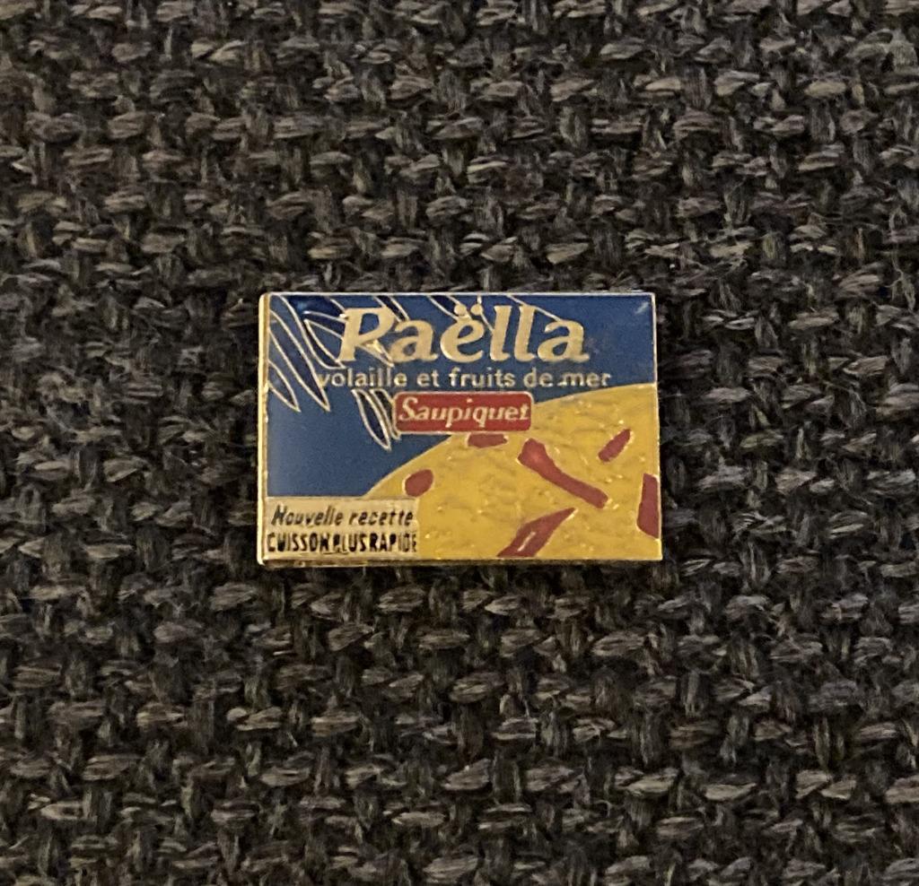 PIN - SAUPIQUET - PAELLA, Envoi, Utilisé, Marque, Insigne ou Pin's