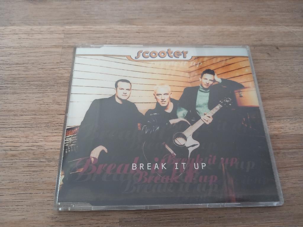 CD Maxi single Scooter Break it up Euro House Downtempo Pop, 1 single, Ophalen of Verzenden, Pop