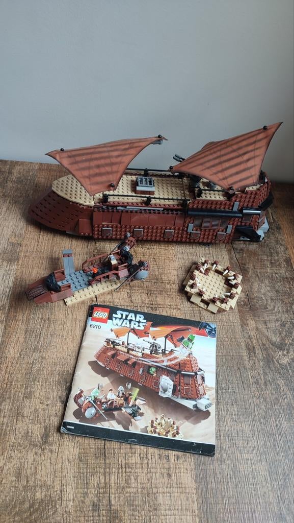 LEGO Star Wars 6210 Jabba’s Sail Barge, Ophalen, Lego