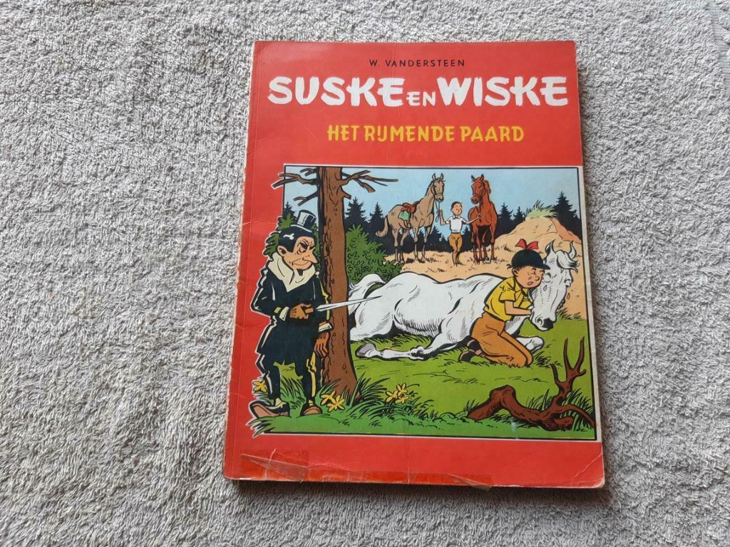 Suske en Wiske.48.Het rijmende paard., Eén stripboek, Ophalen of Verzenden, Gelezen