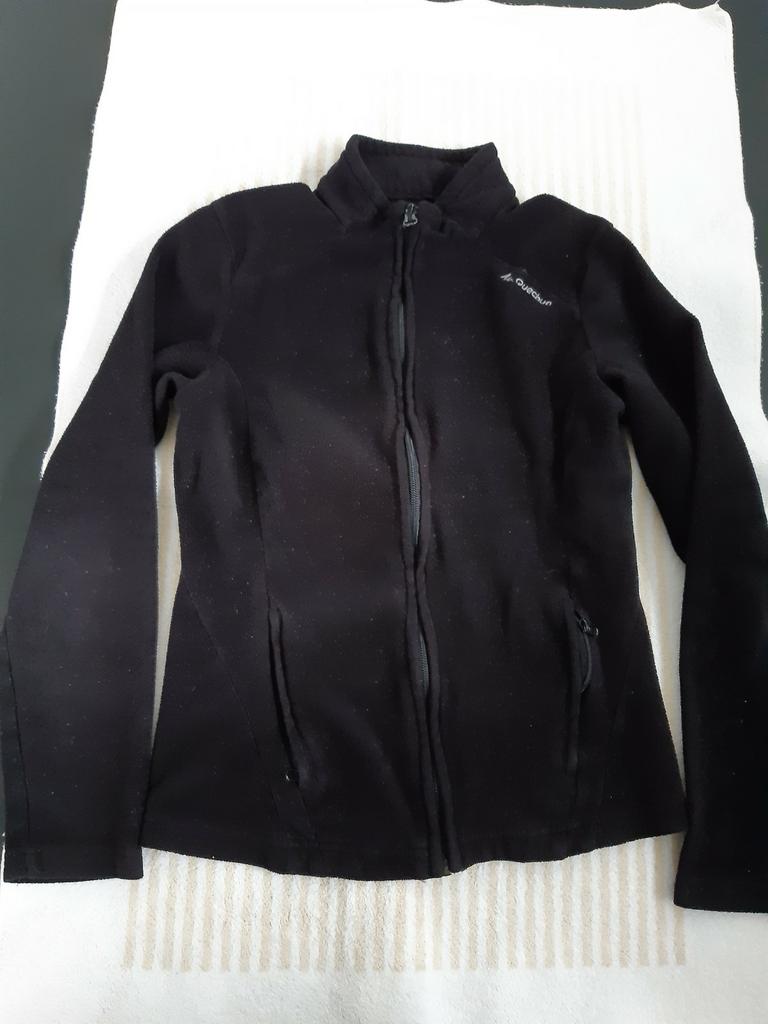 Fleece vestje Quechua m. 146 zwart, Enlèvement ou Envoi, Utilisé