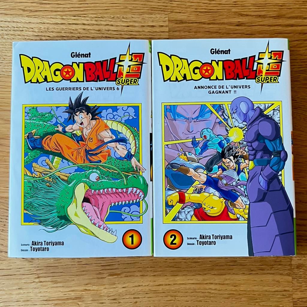 [Manga FR] DragonBall Super Tomes 1&2 – Très bon état, Plusieurs comics, Enlèvement ou Envoi, Utilisé, Japon (Manga)