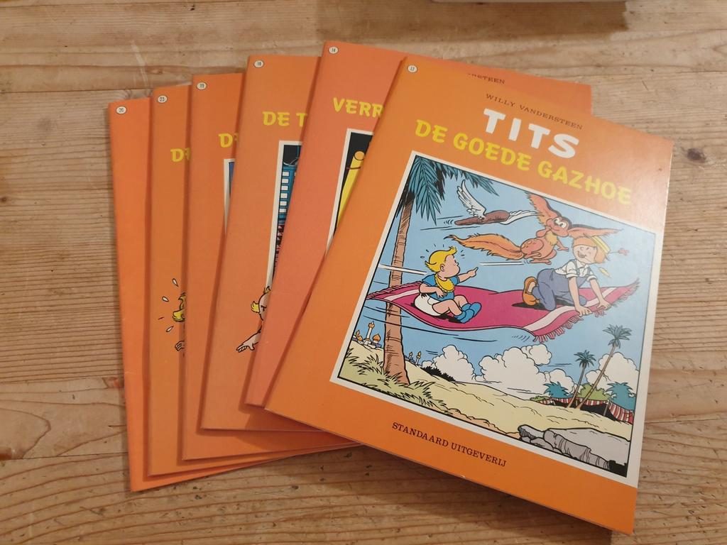 6 x TITS Studio Willy Vandersteen, Enlèvement ou Envoi, Merho, Comme neuf, Plusieurs comics